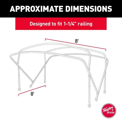 Taylor Made 88132  BOAT BIMINI TOP