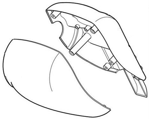 Carefree RV R001329BLK  AWNING-REPAIR PARTS RV