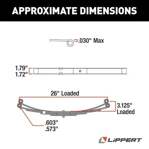 Lippert Components 129745  TRAILER AXLE ACCESSORIES