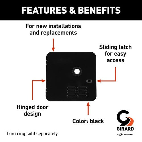 Lippert Components 2GWHDAS10B Girard  WATER HEATERS RV