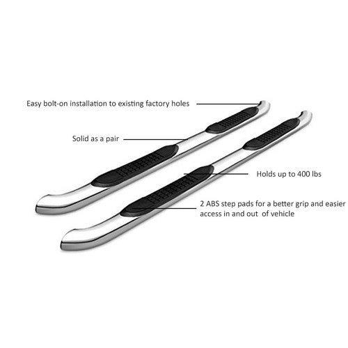Black Horse Offroad 9B080203SS  RUNNING BOARDS