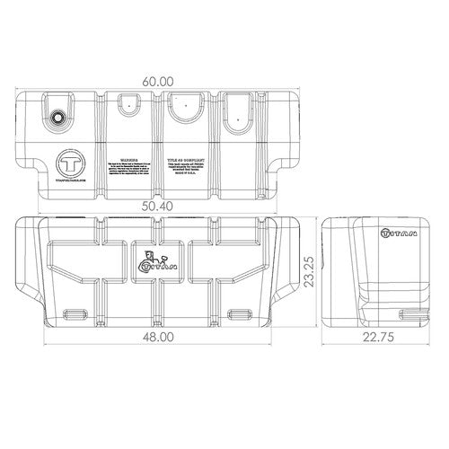 Titan Fuel Tanks 5015100  LIQUID TRANSFER TANK