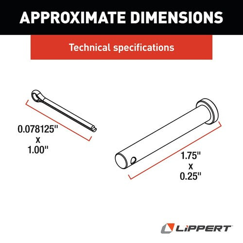 Lippert Components 379178 Entry Step Hardware STEPS & STEP RUGS RV