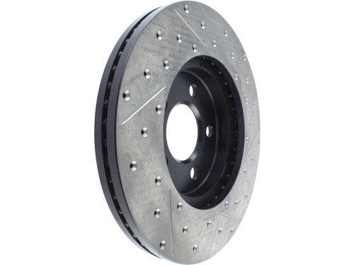 Stop Tech/ Power Slot 127.61072R SportStop  Drilled And Slotted BRAKE ROTORS