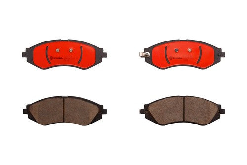 Brembo Front Ceramic Brake Pads Fits 2004-2011 Chevrolet Aveo 4 Piece P10032N