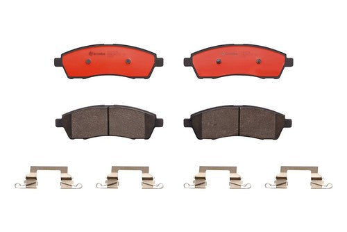 Brembo Rear Ceramic Brake Pads Fits 1999-2004 Ford F-250 Super Duty 4 Pc P24107N