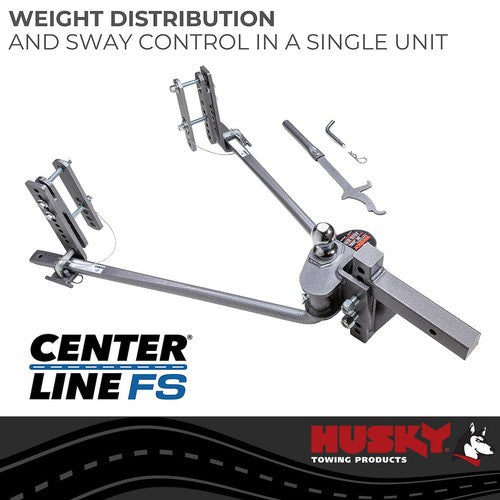 Husky Towing 33310 Center Line CLFS WEIGHT DISTRIBUTING HITCH