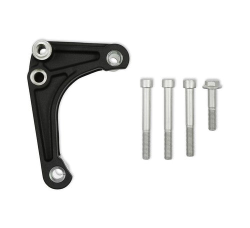 Holley Performance 20-166BK Power Steering Pump Bracket Black Cast Aluminum