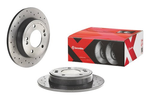 Brembo 08C1722XC02 Xtra BRAKE ROTORS