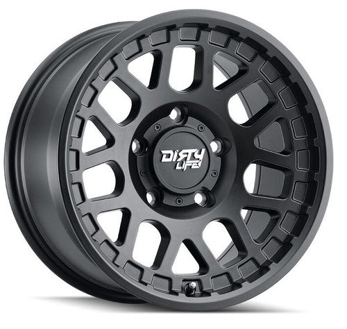 Dirty Life Race Wheels 9306-7983MB12 9306 Mesa 17in Dia x 9in W 7 Split Spoke