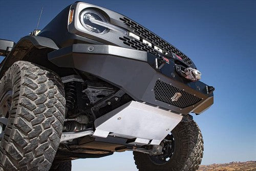 Icon Vehicle Dynamics 45207 Skid Plate Bumper Mount Raw Aluminum