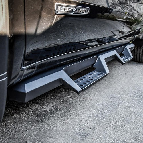 Westin Automotive 56-14125 Steel Square Black Powder Coated Nerf Bar
