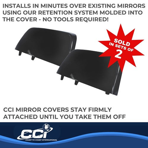 Coast To Coast MC67509RBK  MIRROR COVERS