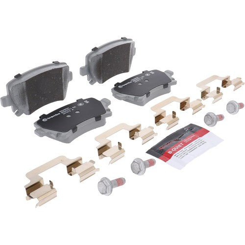 Brembo Rear Ceramic Brake Pads Fits 2008-2009 Audi TT Quattro 4 Pc P85095N