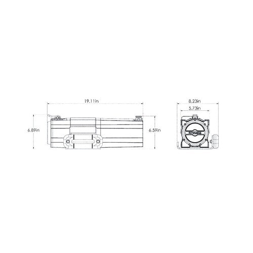 Superwinch 1455200 5500 lbs. Vehicle Recovery Winch