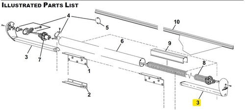 Carefree RV R012540-006  AWNING-REPAIR PARTS RV