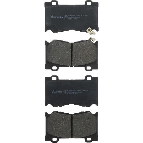 Brembo Front Low Metallic Brake Pads Fits 2014-2024 Infiniti Q50 4 Piece P56089