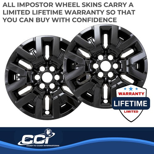 Coast To Coast IWCIMP504BLK IMPOSTOR  WHEEL COVER