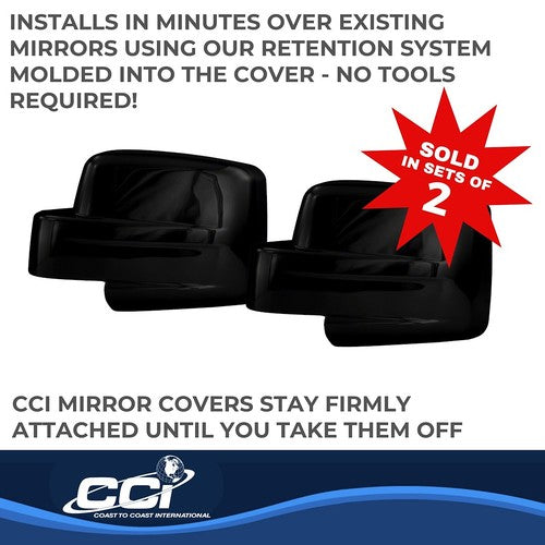 Coast To Coast CCIMC67424BK  MIRROR COVERS