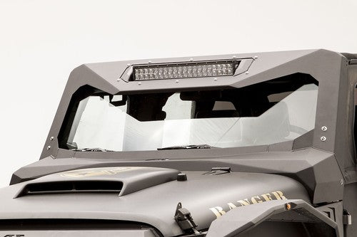 Fab Fours JK3022-1 Light Bar Mounting Kit 20 Inch Light Bar ViCowl Mount Black