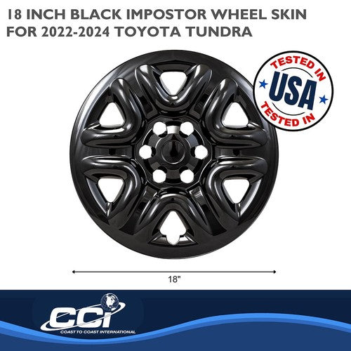 Coast To Coast IWCIMP103BLK IMPOSTOR  WHEEL ACCESSORIES