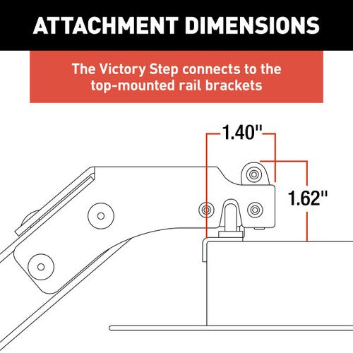 Lippert Components 2023024501 Victory Step  STEPS & STEP RUGS RV