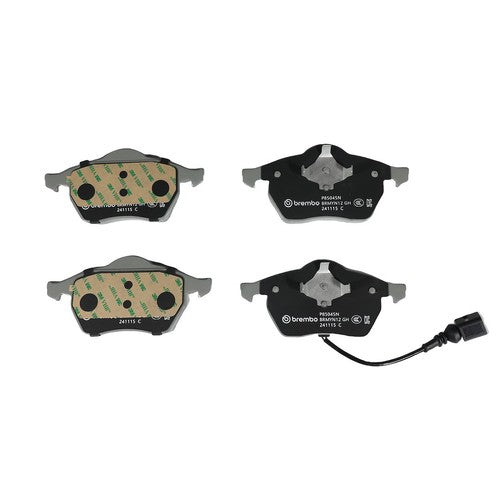 Brembo Front Ceramic Brake Pads Fits 1996?2005 Volkswagen Jetta 4 Pc P85045N