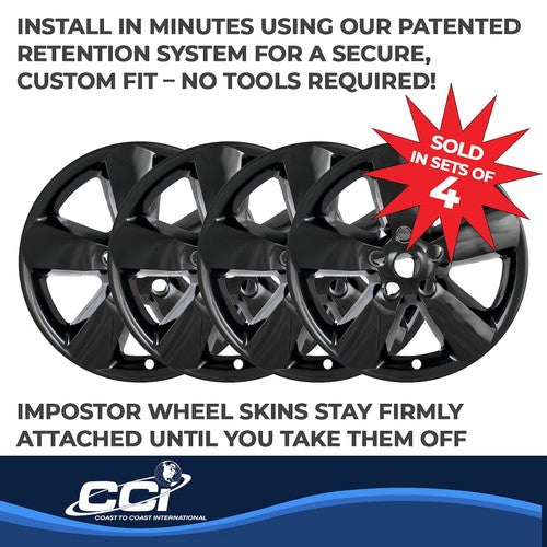Coast To Coast IWCIMP361BLK IMPOSTOR  WHEEL COVER