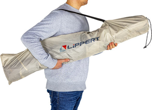 Lippert Components 2022114833 Portable Canopy 58in H x 53-1/2in W x 39in Dep