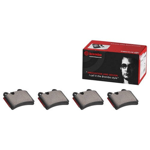 Brembo Rear Ceramic Brake Pads Fits 2009-2016 Volkswagen CC Brakes 4 Pc P85108N