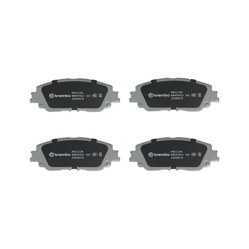 Brembo Front Ceramic Brake Pads Fits 2019-2025 Toyota RAV4 Brakes 4 Pc P83172N