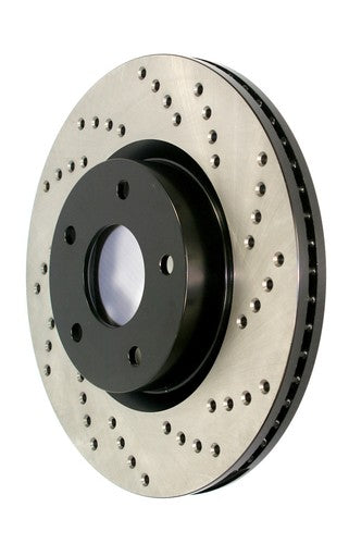 Stop Tech/ Power Slot 128.22021R SportStop Cross Drilled BRAKE ROTORS