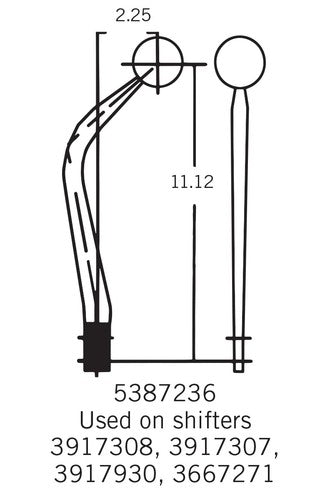 Hurst 3917308 Competition/Plus SHIFTER