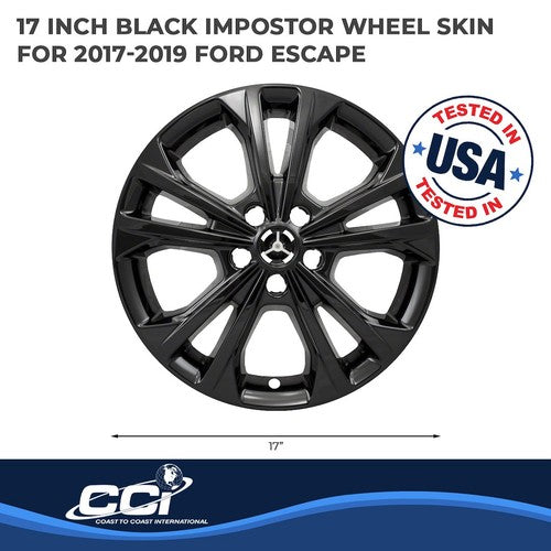 Coast To Coast IWCIMP414BLK IMPOSTOR  WHEEL COVER