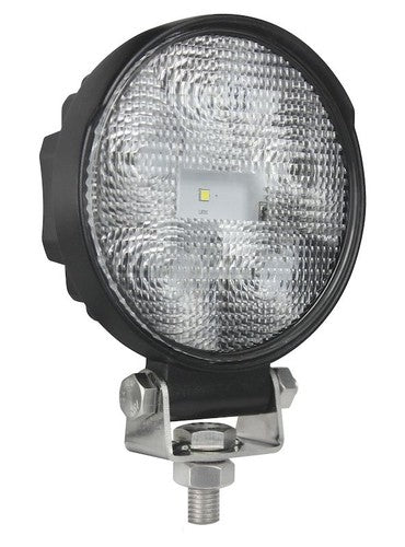 Hella 357108001 Work Light Optilux 4.21 Inch Round Light Single Light