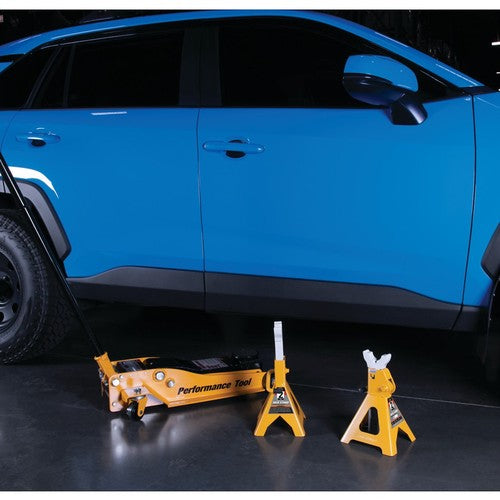 Performance Tool W41021 Jack Stand  2 Ton 10-3/4"Min Ht - 16-3/4"Max Ht  Qty 2