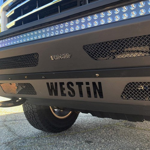 Westin Automotive 58-41225 Textured Black Steel Bumper