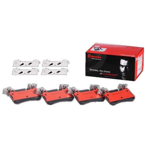 Brembo Rear Ceramic Brake Pads Fits 2008-2013 Mercedes-Benz C63 AMG P50113N