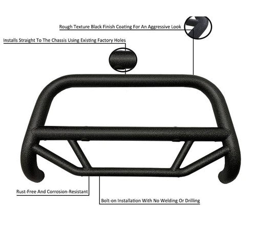 Black Horse Offroad MBT-MF712 Max T BULL BAR