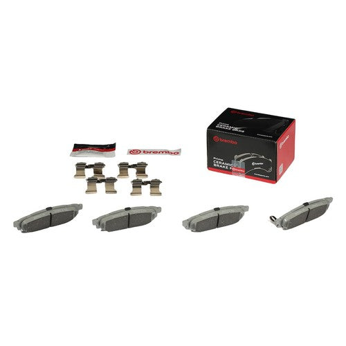 Brembo Rear Ceramic Brake Pads Fits 2009?2015 Subaru Forester 4Pc Brakes P78020N