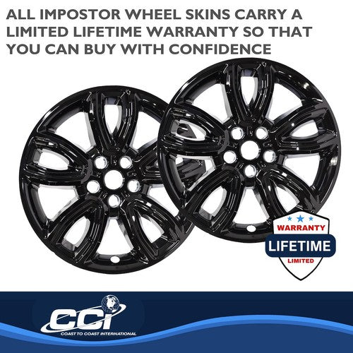 Coast To Coast IMP468BLK IMPOSTOR  WHEEL COVER