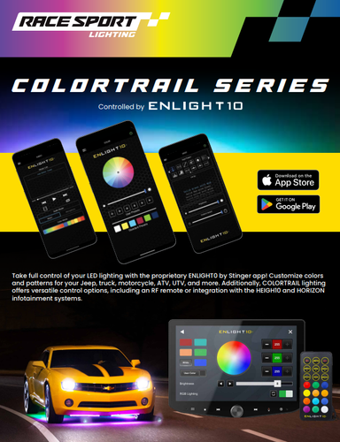 Race Sport Lighting RSCS24 COLORTRAIL LIGHT ACCESSORIES