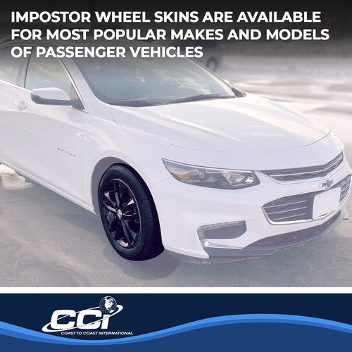 Coast To Coast IWCIMP406BLK IMPOSTOR  WHEEL COVER