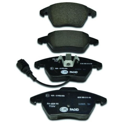 Hella Front Low Metallic Brake Pads Fits 2006?2018 Volkswagen Jetta 2 Pc Brakes