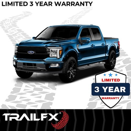 TrailFX A1005B TFX 4" Oval Tube Side Steps NERF BAR OVAL 4"