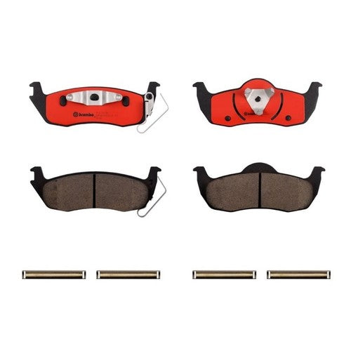Brembo Rear Ceramic Brake Pads Fits 2005-2010 Jeep Grand Cherokee 4 Pc P37011N