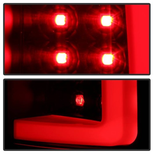 Spyder 07-13 Silverado (Will Not Work w/2010 921 Bulb) V3 LED Tail Lghts Blk ALT