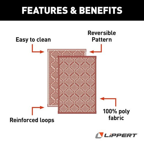 Lippert Components 2021028029  PATIO RUGS & MATS RV