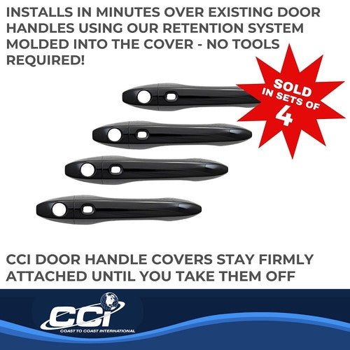 Coast To Coast CCIDH68582SBK  DOOR HANDLE COVER
