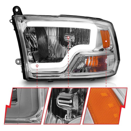 ANZO USA 111516  HEADLIGHT ASSEMBLY